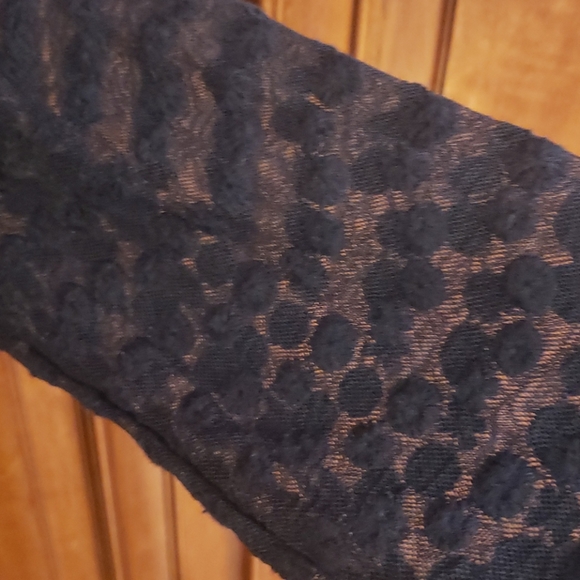 7. Adrianna Papell EUC Navy blouse - Picture 2 of 3